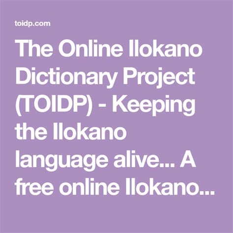 iyak in ilocano|The Online Ilokano Dictionary Project .